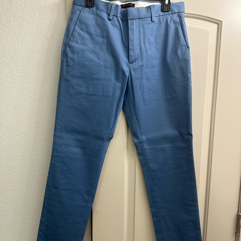 Banana Republic Blue Chino Trousers